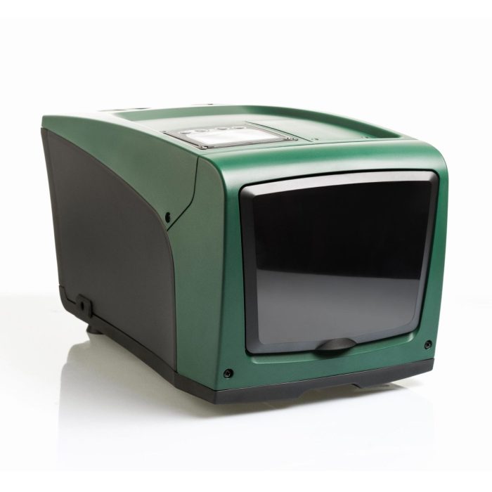 Dab Easybox mini neergelegd met zicht op de zwarte bovenkant