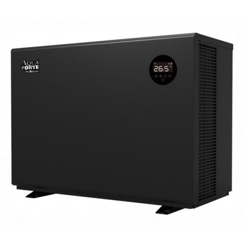 Aquaforte full inverter Mr Silence watmtepomp vooraanzicht met modern lcd scherm